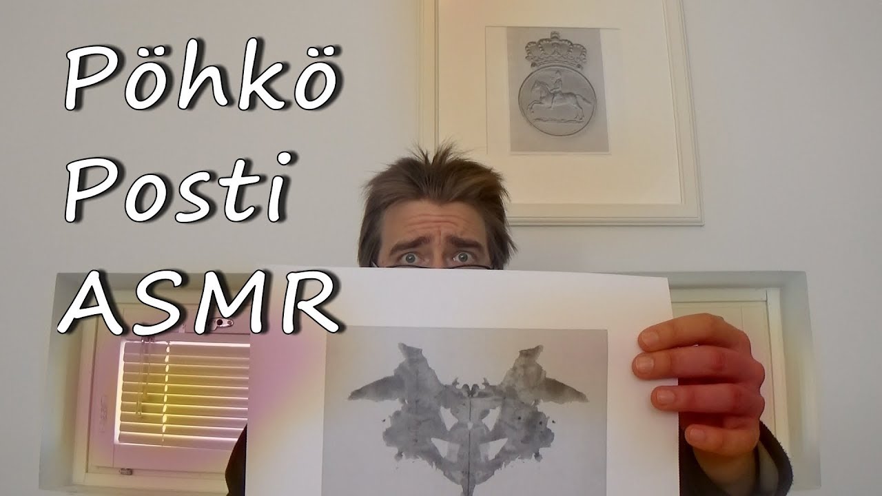 ASMR SUOMI / in Finnish - Pöhkö postitoimisto roolipeli