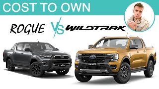 Ownership Cost Of A Ford Ranger Wildtrak vs Toyota Hilux Rogue 💰🤑