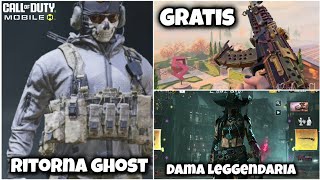 AK 117 GRATIS RITORNA BUNDLE GHOST | DAMA LEGGENDARIA COD MOBILE