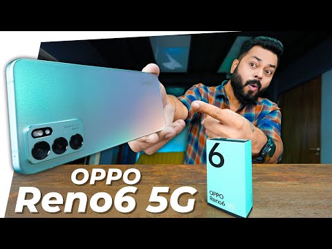 OPPO Reno 6 5G Unboxing & First Impressions ⚡ MediaTek Dimensity 900, Flare Portrait Video & More
