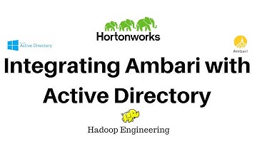 Integrating Ambari with Active Directory