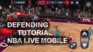 DEFENDING TUTORIALS PART 1- NBA LIVE MOBILE