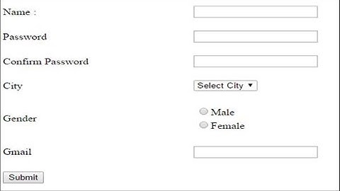 How to Create Registration Form using HTML-Easy Step|Make form in HTML using Notepad|