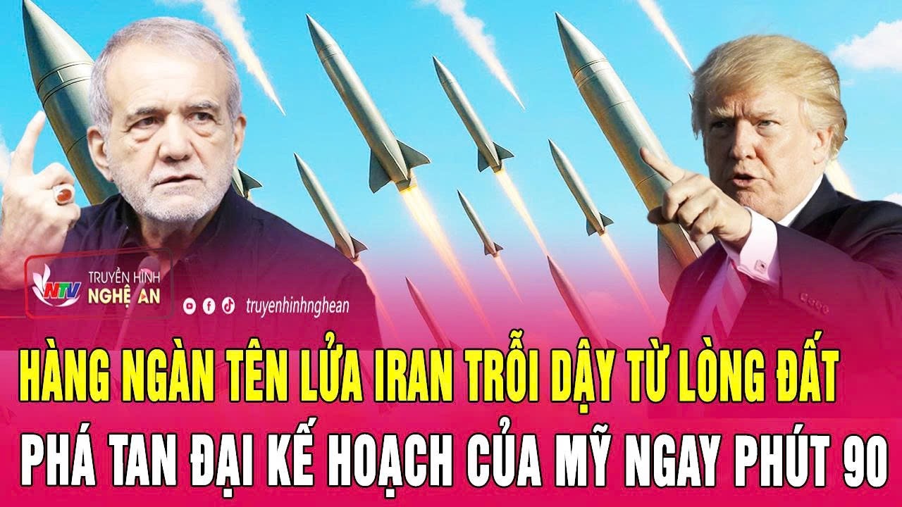 Điểm nóng 6/3: Hàng ngàn tên lửa Iran trỗi dậy từ lòng đất, phá tan đại kế hoạch của Mỹ ngay phút 90