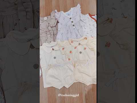 Haul Baju Bayi Cewek di 1 olshop | 🌸 link beli di description box