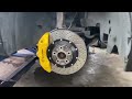 BRAND NEW BMW X6 INSTALLED FULL SET FRONT BREMBO 18Z 6POTS AND REAR 18Z 4POTS
