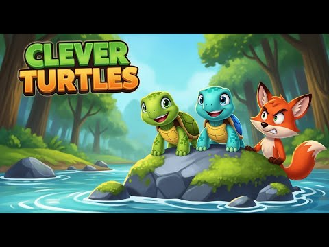 The Two Clever Turtles And Fox Story Time Baby Rabbit Kids Songs And Stories 