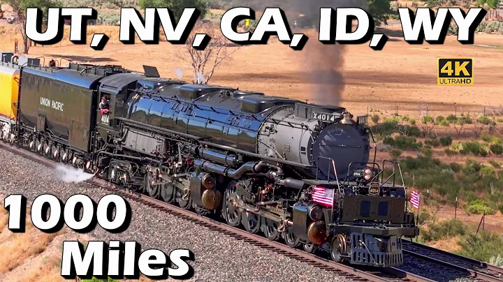 1000 Miles of the Union Pacific Big Boy 4014: All 5 States of the Westward Tour (4K) | July 2024