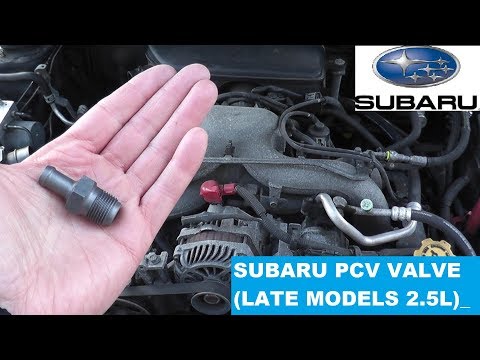 Subaru PCV Valve Replacement | 2.5 Liter PCV Valve | Late Model Subaru