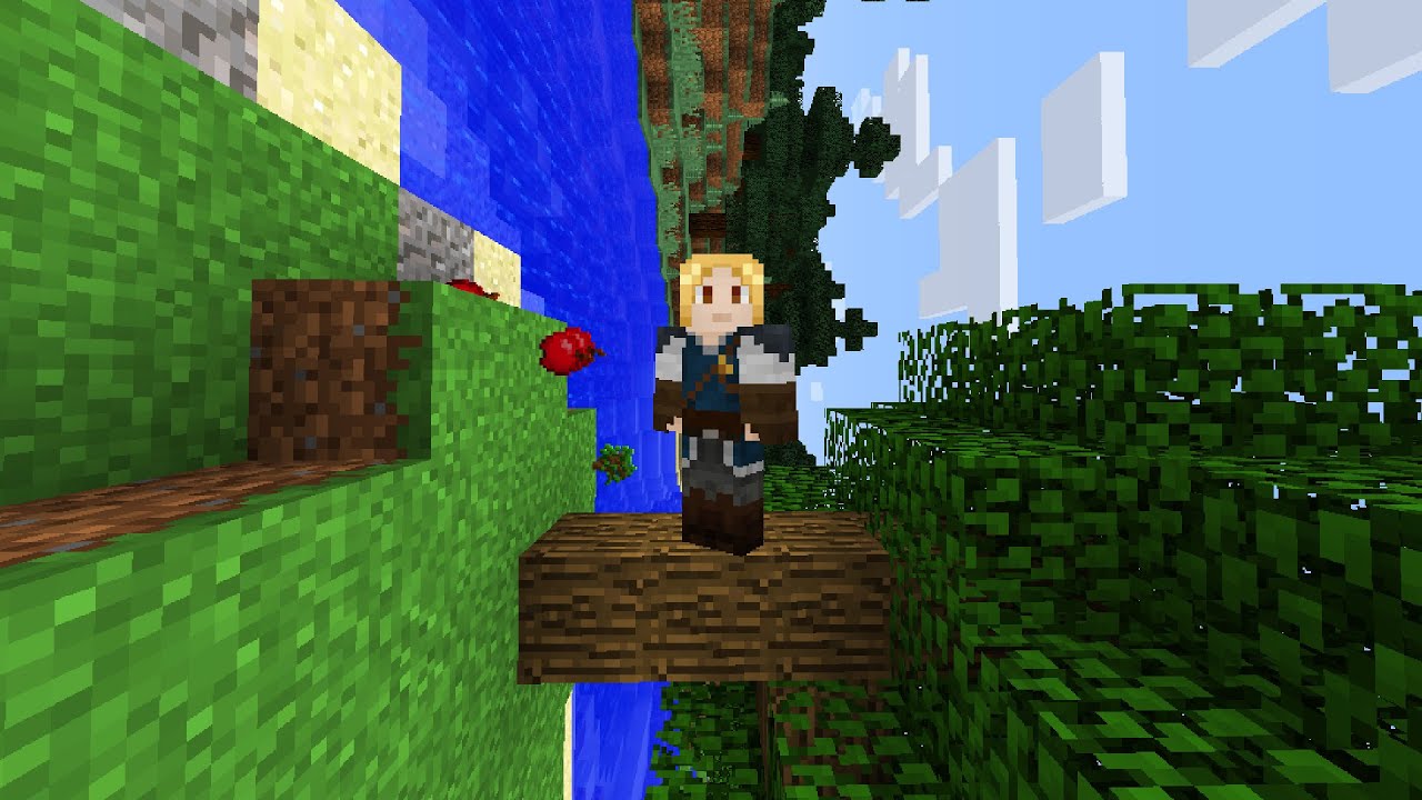 minecraft só que DE LADO