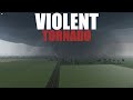 Violent Tornado Runs Right Through Wadena Roblox | Twisted