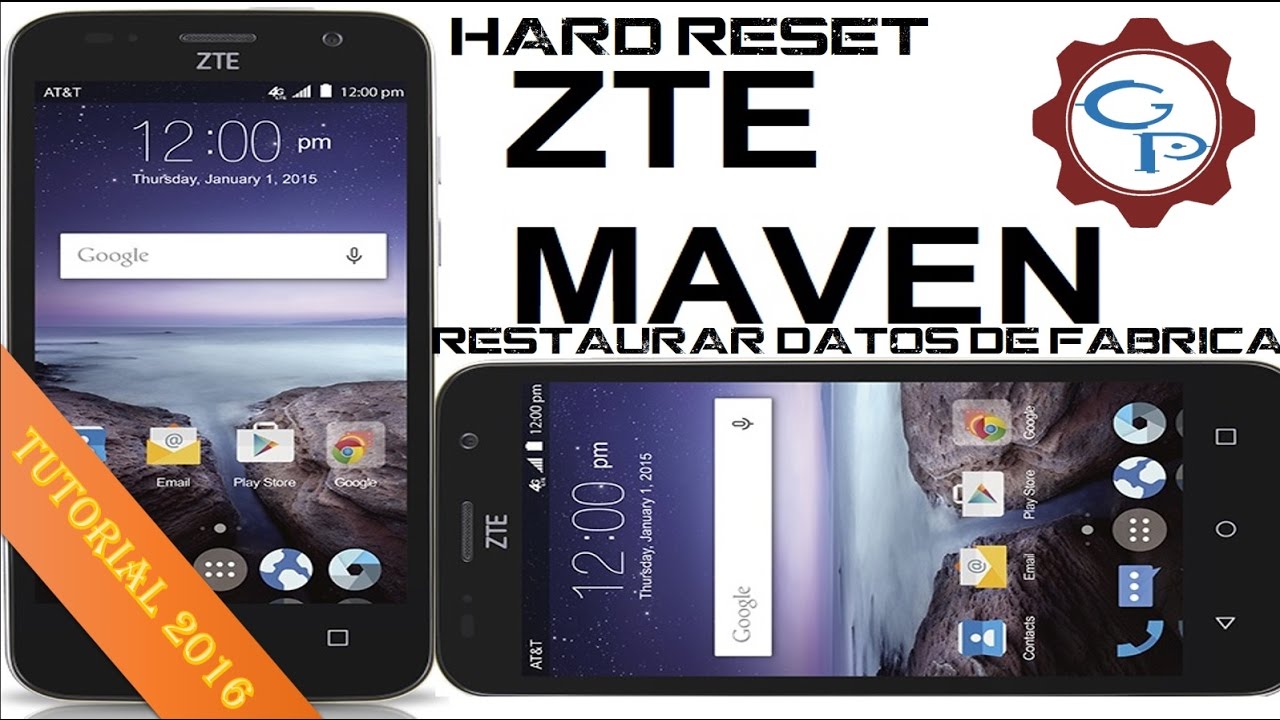 Hard Reset ZTE Maven z812 (? Restaurar Datos De Fabrica ?) ¦ ?GaryPC? -  YouTube