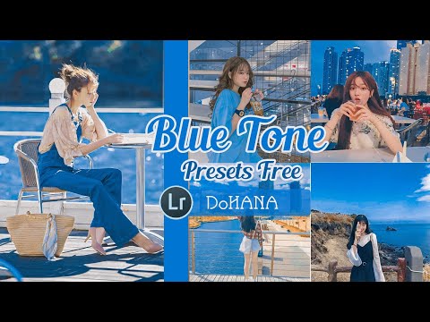 Màu Xanh Pastel Nền - BLUE Tone Lightroom Presets |  Lightroom Mobile Presets FREE DNG | Công Thức Lightroom Tone Xanh