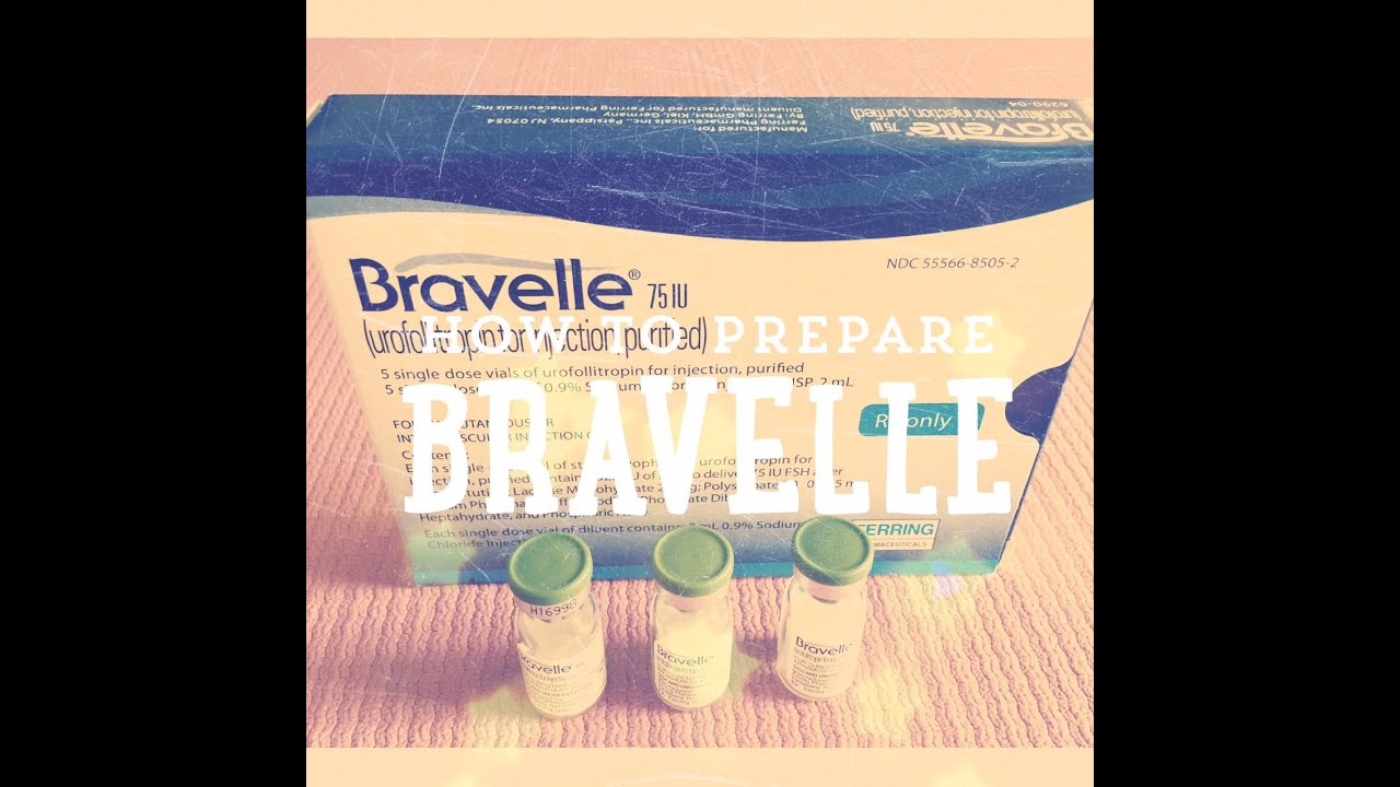 How to Prepare Bravelle Subcutaneous Injection QCap FSH YouTube