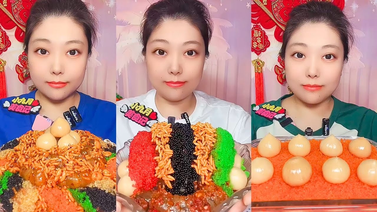 ASMR Chinese Food Eating Show | Traditional Street Food Mukbang 