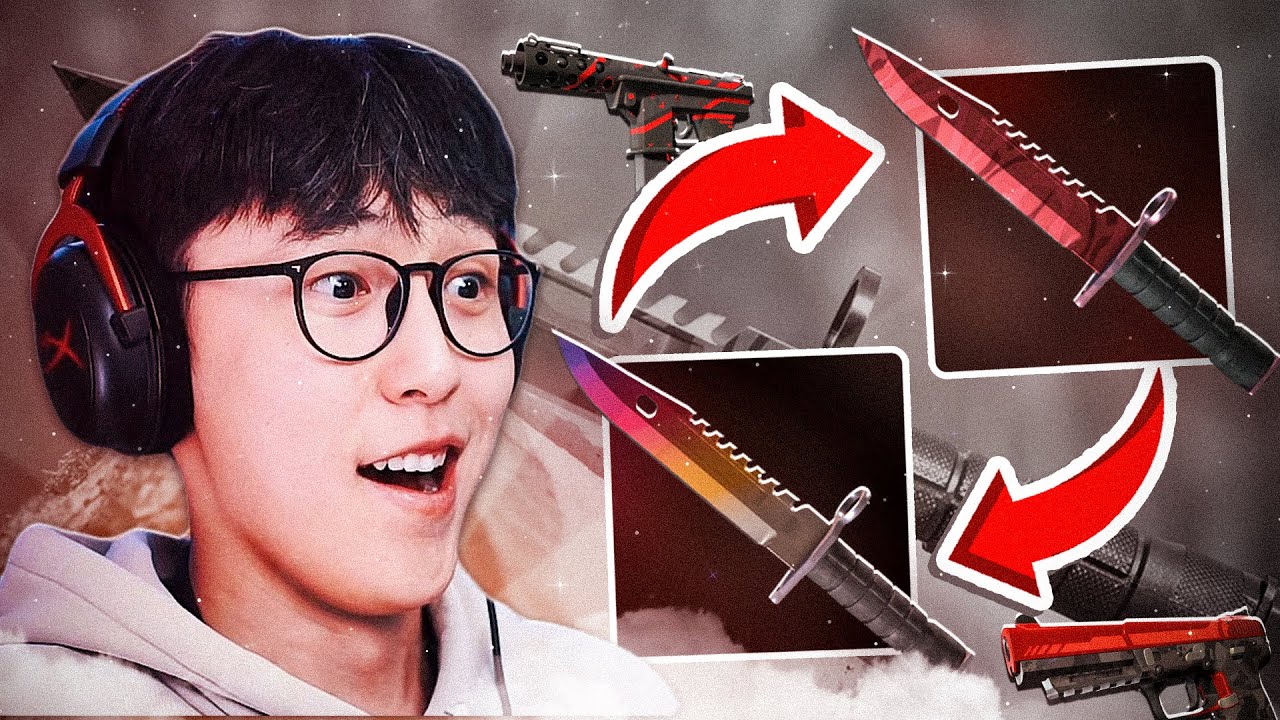 Red loadout - M9 Bayonet slaughter | KEYDROP