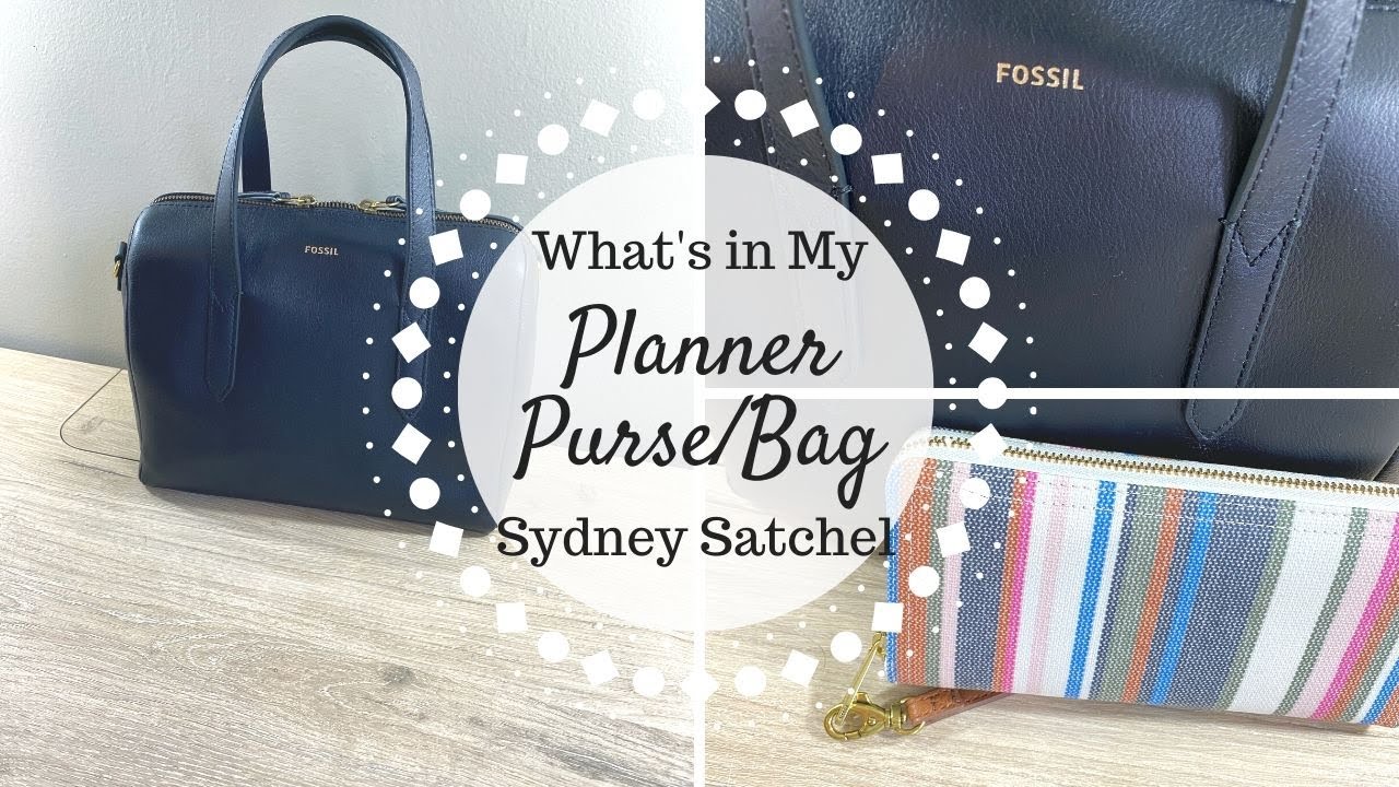 WIMB, What's in my bag? Fossil Sydney Satchel