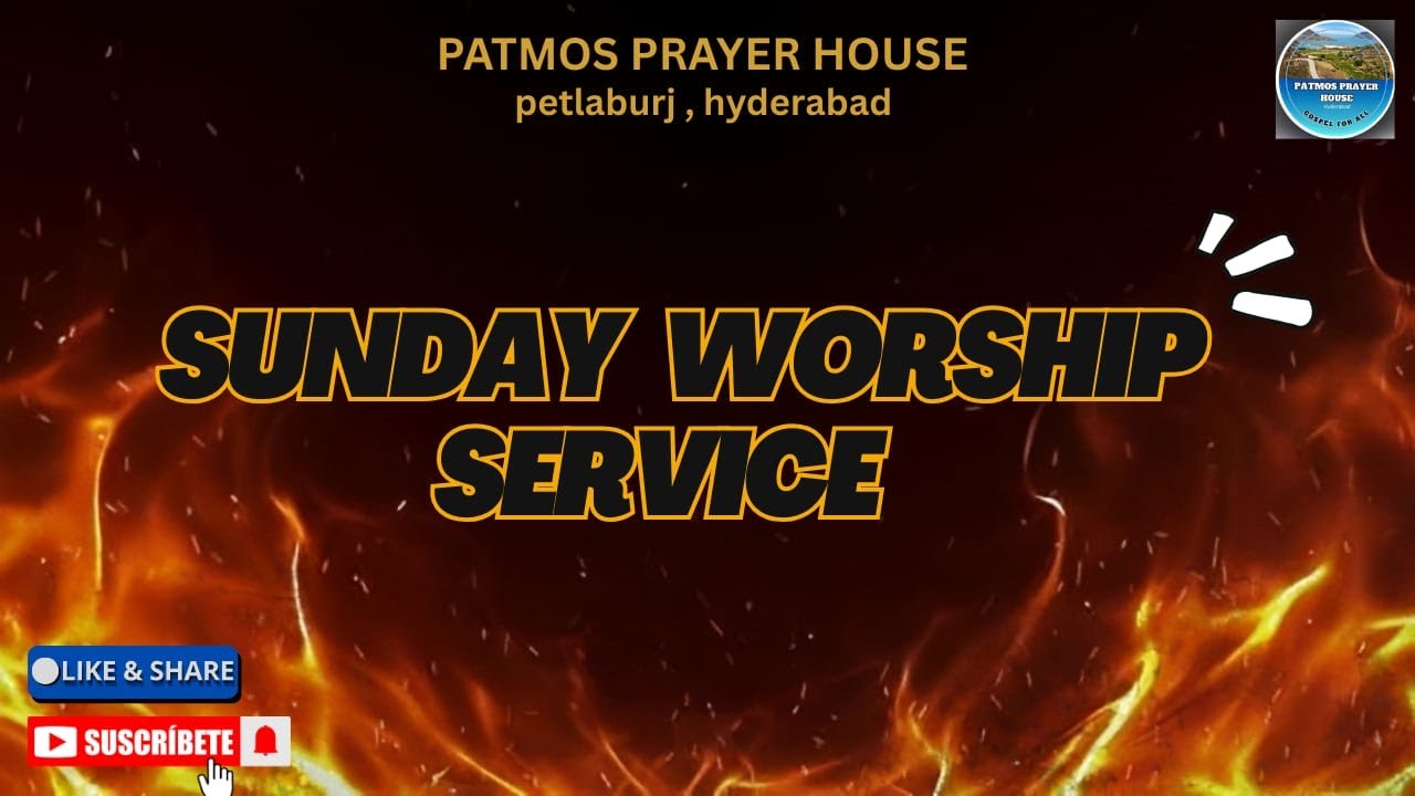 SUNDAY WORSHIP SERVICE || 01-02-2026 || PATMOS HYD ||#patmosprayerhouse