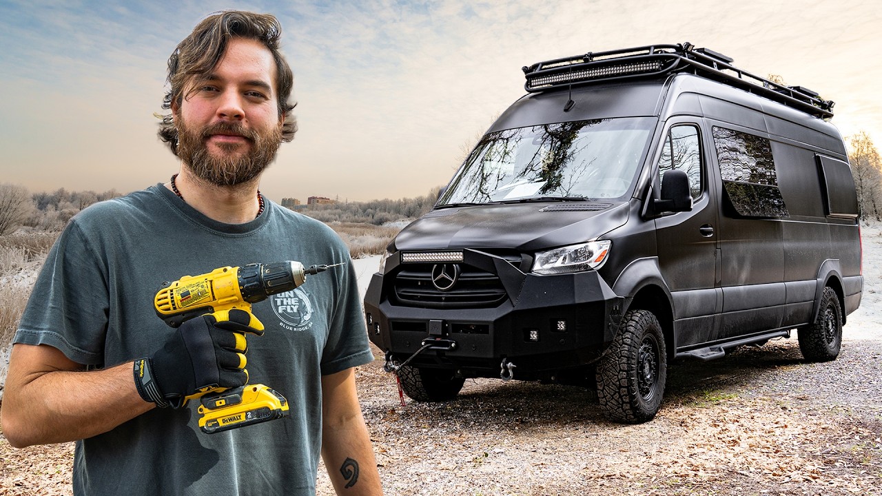 Camper Van Build Updates & Cozy Camping