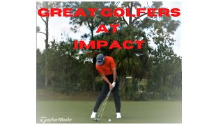Great Golfers at Impact