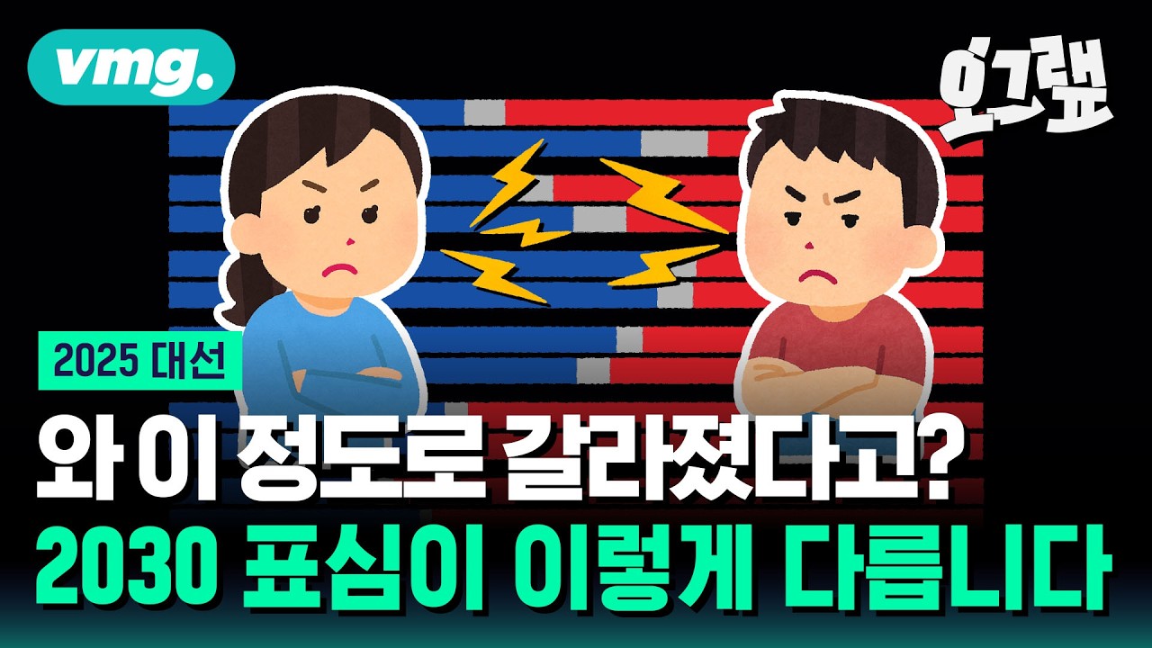 이제는 지역보다 ‘세대’와 ‘성별’? 21대 대선 표심은 어디로 / 오그랲 / 비디오머그