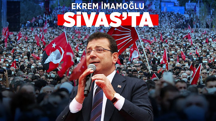 EKREM İMAMOĞLU SİVAS'TA | Millet Buluşması Sivas | KRT Haber