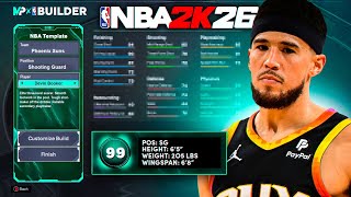 BEST DEVIN BOOKER BUILD | NBA 2K26 NEXT GEN