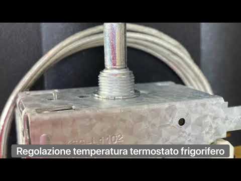 Regolazione temperatura termostato frigorifero (regolazioni tecniche)