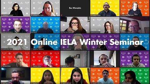 2021 IELA Winter Seminar - Post-Event Video