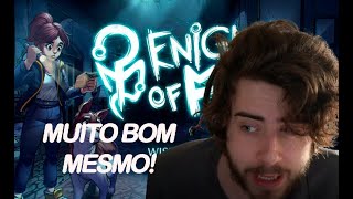 CELLBIT P1ROU REAGINDO O TRAILER EN1GMA OF FEAR