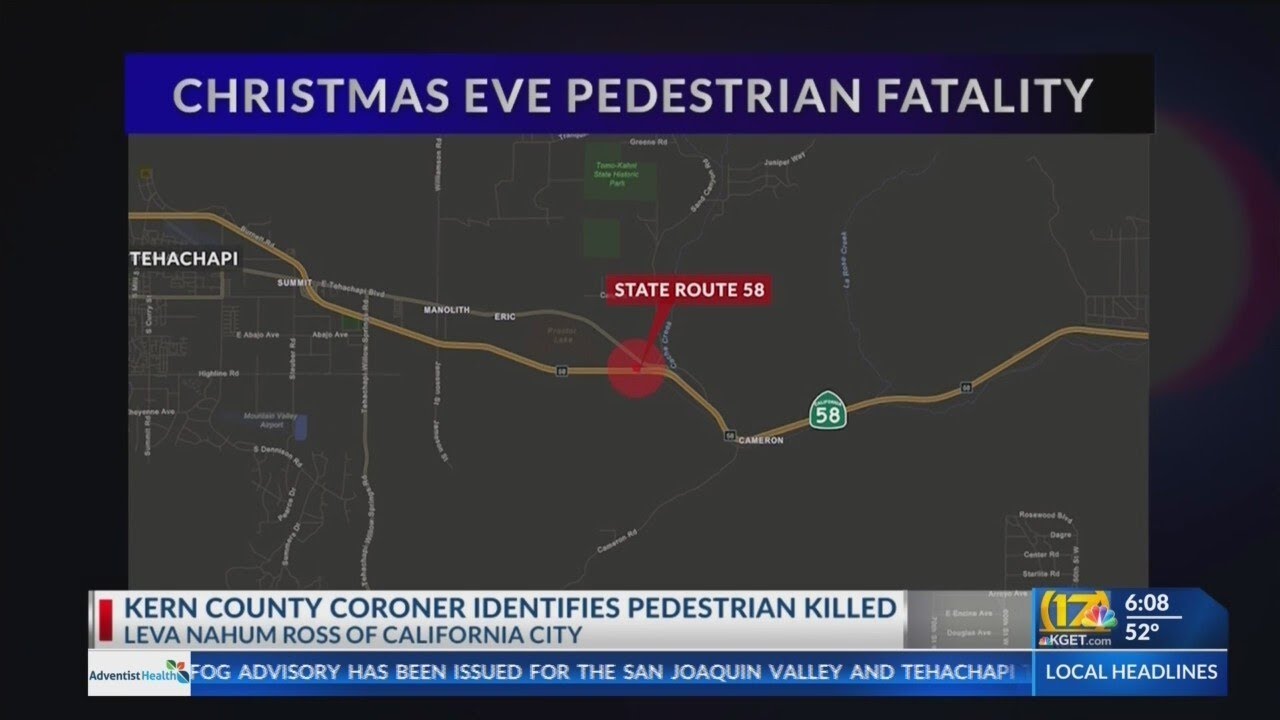 California City man ID'ed as pedestrian struck in collision near ...