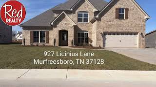 🏡 NEW CONSTRUCTION TOUR: Stunning Murfreesboro Home | 927 Licinius Lane