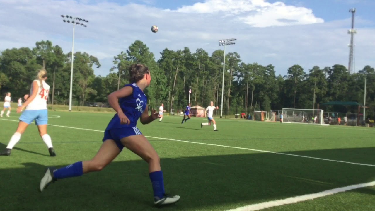 Soccer Recruiting Highlights-2020 Sydney Wilson #5 Lake Travis high school (Houston cup)