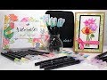 Finally!! A Refillable Watercolor Real Brush Marker!  Review & GIVEAWAY!!!