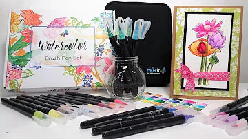 How do you fill Arteza water brush pen?