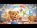 Learning Alphabet with Teddy — J, K, L | ABC Learning for Kids (Ages 2–5) | Fun Preschool Phonics