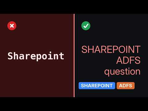 Sharepoint: Configuring ADFS login for SharePoint 2013