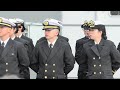 FY2025 Training Squadron Return Ceremony: Chief of Staff's Address | 令和7年度 練習艦隊帰国行事 幕僚長慰労の辞