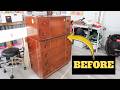BEFORE and AFTER: Mid-century Modern Dresser Makeover! - Thrift Diving
