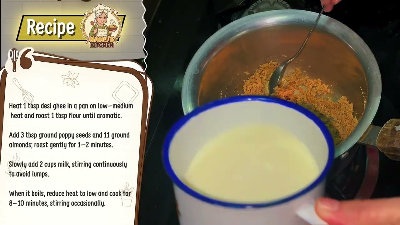 🍮Khas Khas Ka Halwa Recipe | Traditional Pakistani Sweet