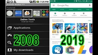 Google Play Store: 10 years of evolution, from 2010 to 2020