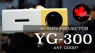 YG300 Mini LED Video Projector | Is this $50 Projector any good?