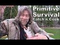 Bushcrafting Primitive Survival Fishing Hooks (That Actually Catch Fish!) | Catch & Cook