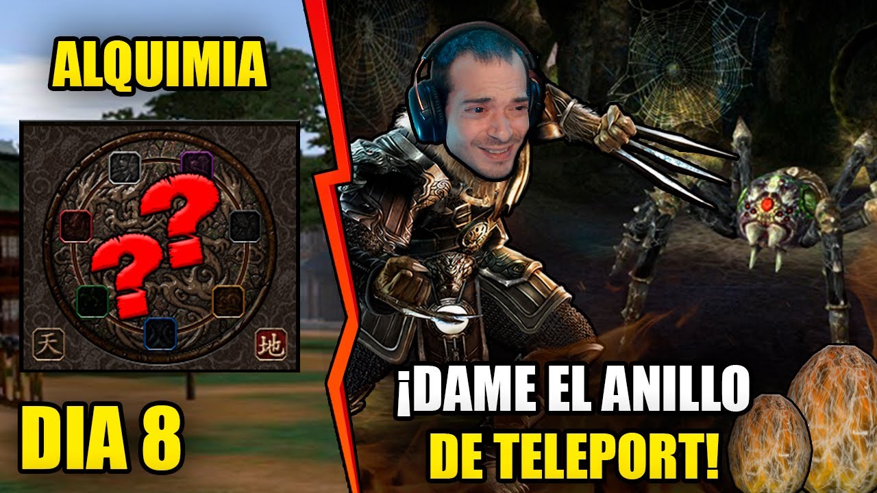 [DIA 08] MI PRIMERA ALQUIMIA & BARONESA ARAÑA 🕸 [METIN2 OFICIAL]