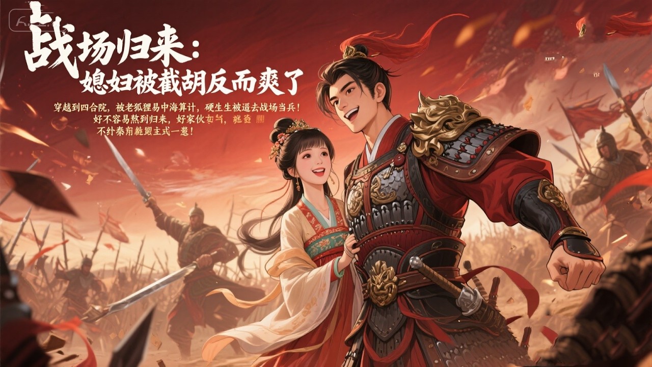 🔥爽文💥【战场归来：媳妇被截胡反而爽了】穿越到四合院，被老狐狸易中海算计，硬生生被逼去战场当兵！好不容易熬到归来，好家伙，媳妇竟被贾东旭截胡了！可他半点不气，反倒偷着乐——不娶秦淮茹正合他意！