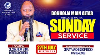DONHOLM MAIN ALTAR OILCOM EVENING WORSHIP - 27TH JULY 2025