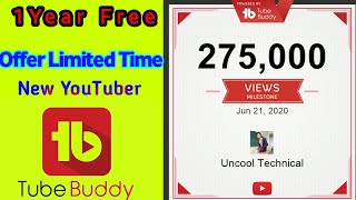 tubebuddy free upgrade 2020 || How To Free Use Tubebuddy Application || Tubebuddy Upgrade #tubebuddy