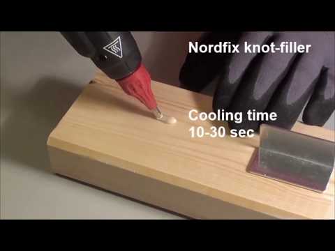 Knot filler - wood repairing