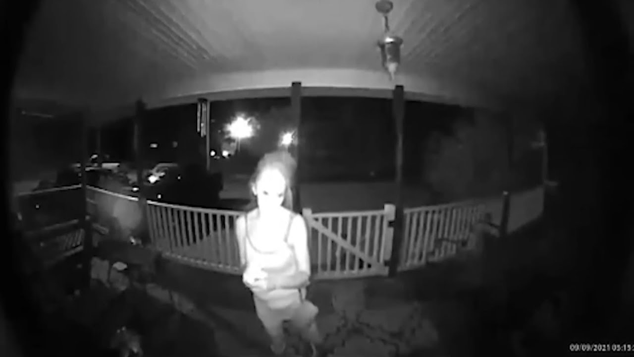 22 Most Scariest Things Caught on Doorbell Camera - YouTube