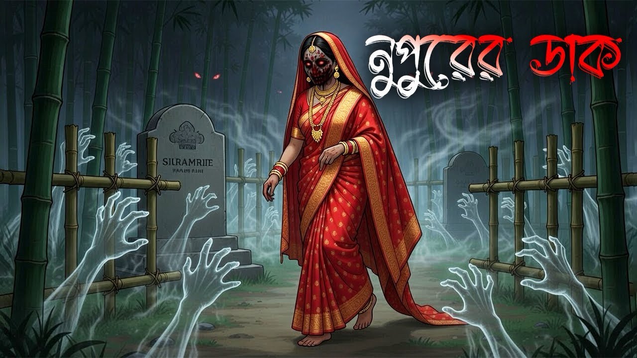 নূপুরডাক - Nupurdak | Bhuter cartoon | Bhoutik golpo | Bengali horror cartoon | Bhuter golpo